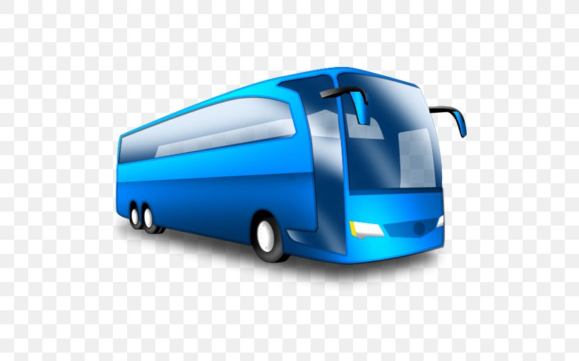Tour Bus Service Travel Transport, PNG, 512x512px, Bus, Automotive Design, Automotive Exterior, Blue, Brand Download Free