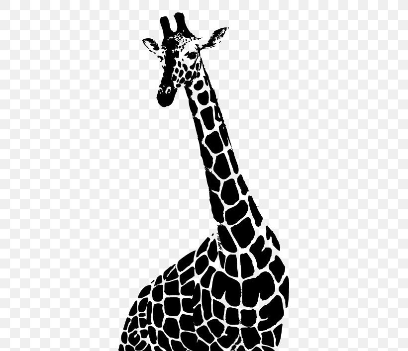 Drawing Northern Giraffe Monochrome Photography Illustration, PNG, 373x706px, Drawing, Art, Black And White, Fashion Illustration, Fauna Download Free