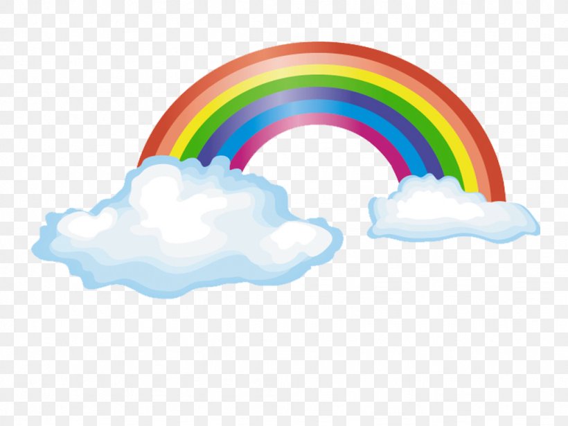 Rainbow Clip Art, PNG, 1024x768px, Rainbow, Cloud, Color, Drawing, Meteorological Phenomenon Download Free