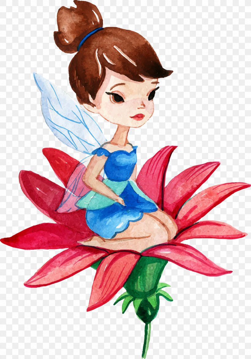 Matrix Painting Fairy Euclidean Vector, PNG, 1393x1994px, Watercolor, Cartoon, Flower, Frame, Heart Download Free