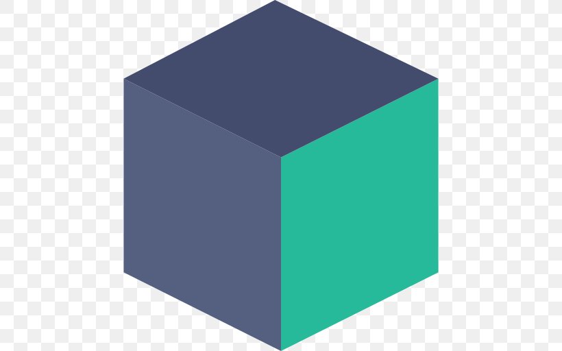 Cube Three-dimensional Space, PNG, 512x512px, Cube, Aqua, Blue, Computer Software, Geometry Download Free