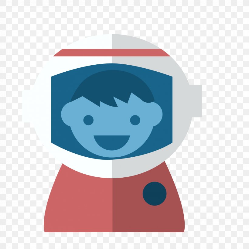 Euclidean Vector Astronaut Outer Space, PNG, 1667x1667px, Astronaut, Area, Blue, Cartoon, Element Download Free