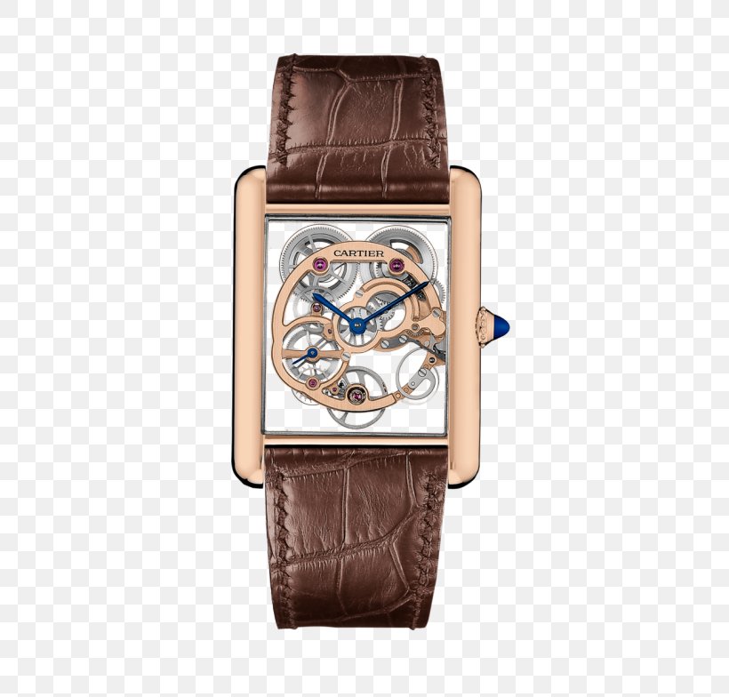 Watch Cartier Tank Jewellery Movement, PNG, 545x784px, Watch, Automatic Watch, Brown, Cabochon, Cartier Download Free