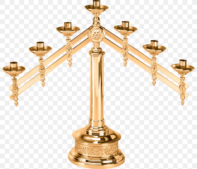 Brass Candelabra Altar 01504, PNG, 800x704px, Brass, Altar, Candelabra, Candle, Candle Holder Download Free