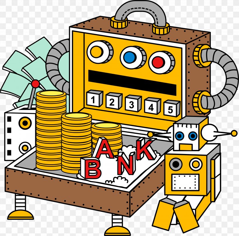 Robot Cartoon Machine, PNG, 3392x3348px, Robot, Area, Cartoon, Comics, Data Compression Download Free