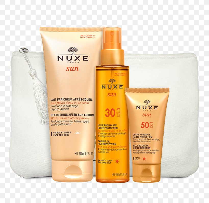 Sunscreen Lotion Nuxe Cosmetics Cream, PNG, 800x800px, Sunscreen, Cosmetics, Cream, Crema Idratante, Face Download Free