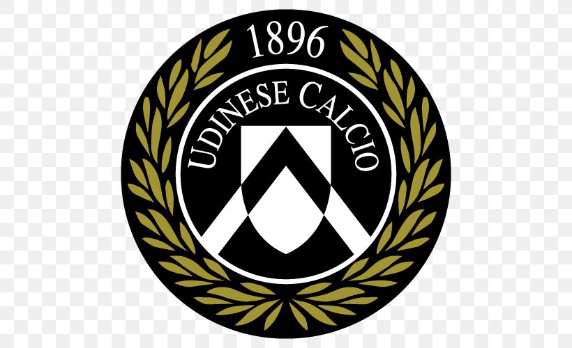 Udinese Calcio Stadio Friuli 2017–18 Serie A Football Serie B, PNG, 500x500px, Udinese Calcio, Brand, Cagliari Calcio, Emblem, Football Download Free