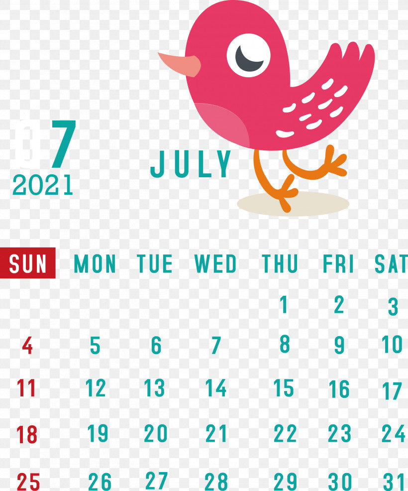 July 2021 Calendar July Calendar 2021 Calendar, PNG, 2493x3000px, 2021 Calendar, July Calendar, Annual Calendar, Calendar System, Calendar Year Download Free