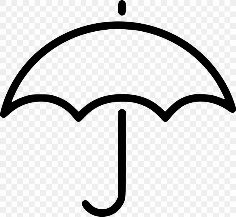 Oil-paper Umbrella Garden Furniture Clip Art Cartoon, PNG, 980x902px, Umbrella, Area, Black, Black And White, Cartoon Download Free