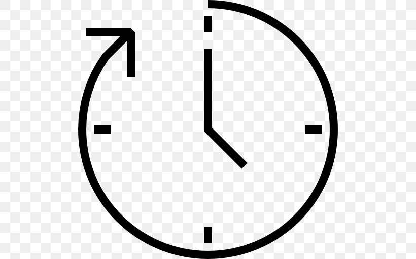 Clockwise Time, PNG, 512x512px, Clockwise, Area, Black And White, Brand, Clock Download Free