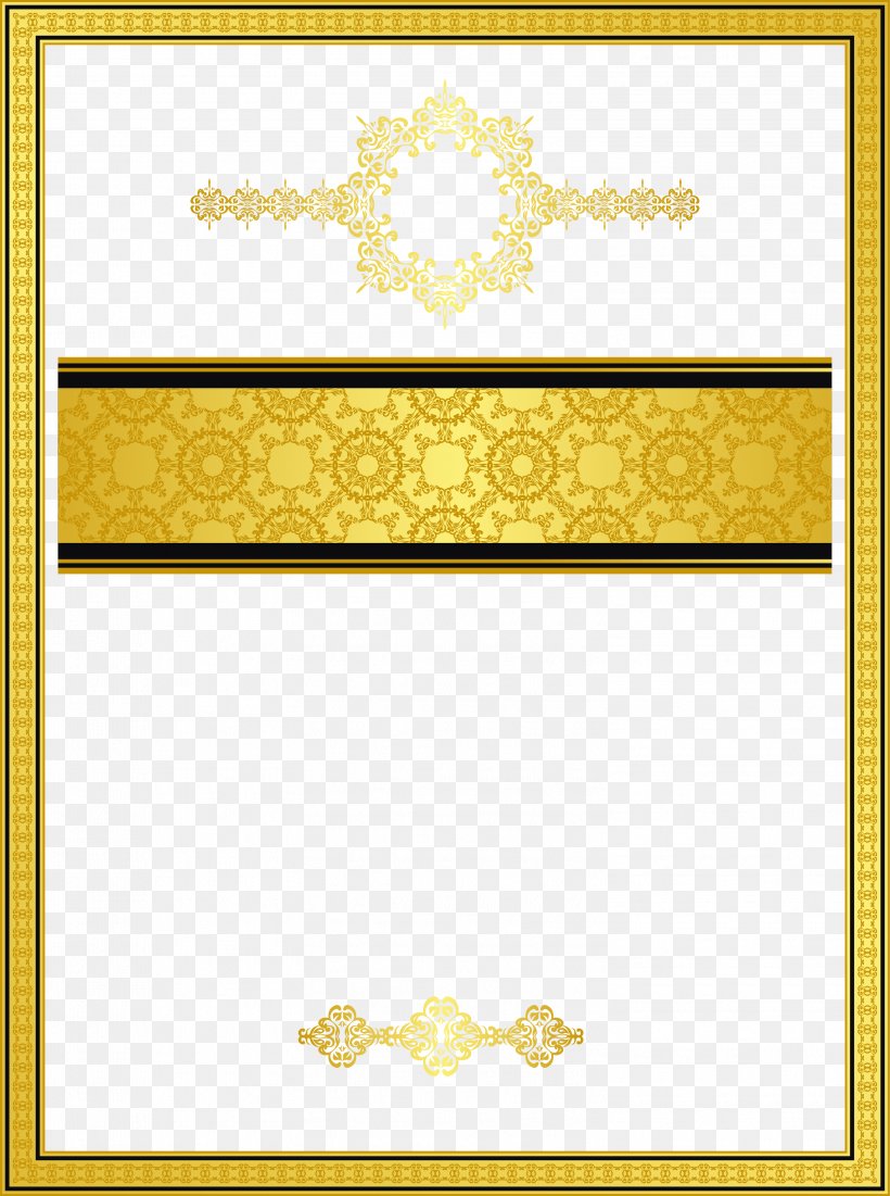 Gold Texture Mapping Template Pattern, PNG, 3001x4030px, Gold, Area, Border, Color, Designer Download Free