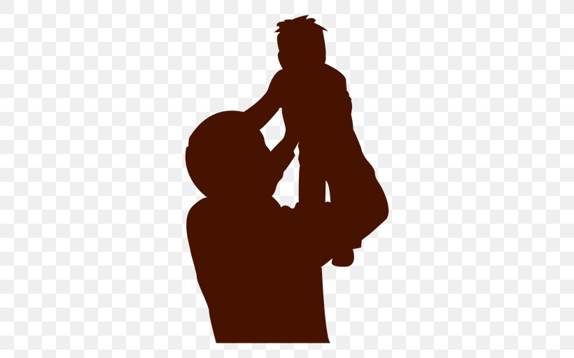 Father Silhouette Child Son, PNG, 512x512px, Father, Arm, Child, Family, Hand Download Free