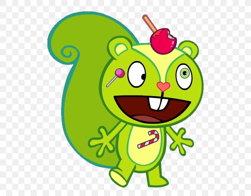 Flippy Happy Tree Friends: False Alarm Flaky Cuddles Toothy, PNG, 515x640px, Flippy, Amphibian, Animated Film, Area, Art Download Free