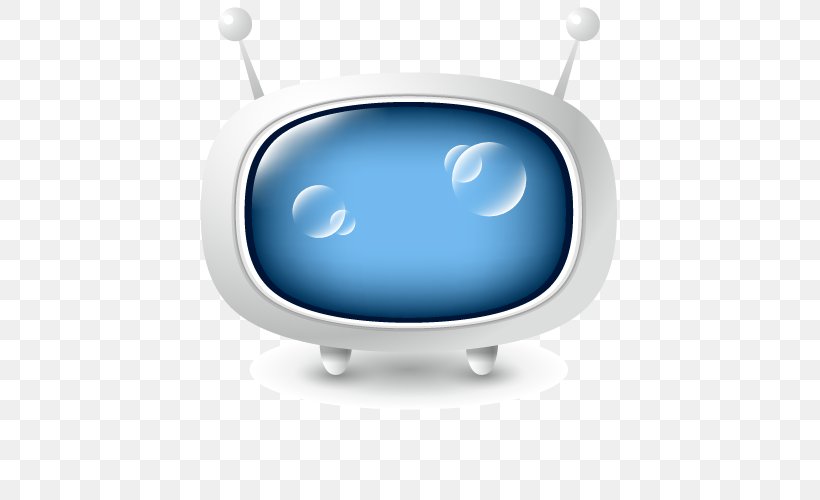 Television Cartoon, PNG, 500x500px, Television, Announcer, Blue, Cartoon, Display Device Download Free