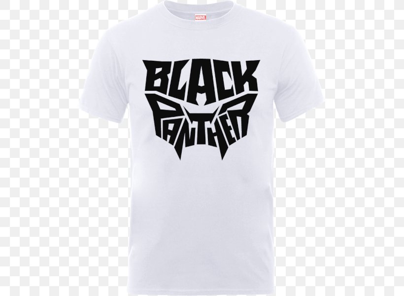 Black Panther Wakanda T-shirt Decal Marvel Cinematic Universe, PNG, 505x600px, 2018, Black Panther, Active Shirt, Black, Brand Download Free
