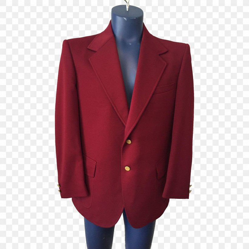 Blazer Jacket Button Sleeve Outerwear, PNG, 2048x2048px, Blazer, Burgundy, Button, Coat, Crimson Download Free
