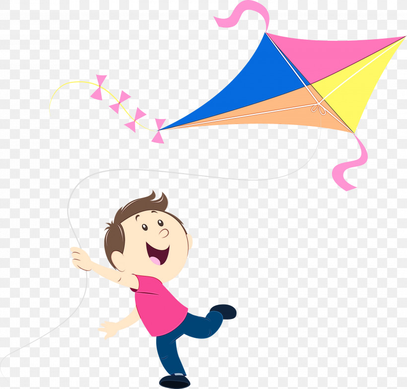 Cartoon Smile Kite Happy Gesture, PNG, 3000x2871px, Makar Sankranti, Bhogi, Cartoon, Gesture, Happy Download Free