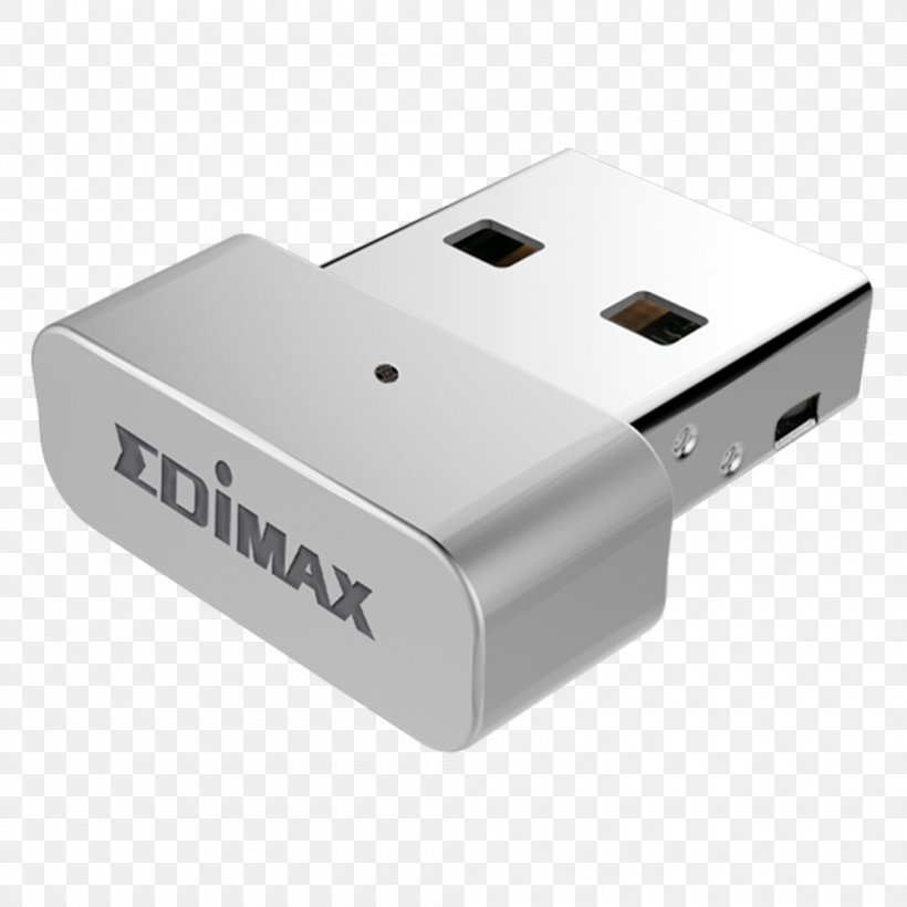 Edimax EW-7811UTC Adapter/Cable Wi-Fi Network Cards & Adapters USB, PNG, 1000x1000px, Adapter, Computer Hardware, Computer Network, Electronic Device, Electronics Download Free