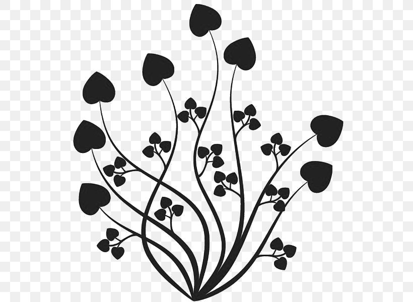 Floral Design Drawing, PNG, 600x600px, Floral Design, Art, Black And White, Branch, Drawing Download Free