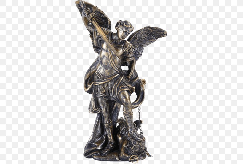 Michael Bronze Sculpture Gabriel Angels, PNG, 555x555px, Michael, Angel, Angels, Archangel, Bronze Download Free