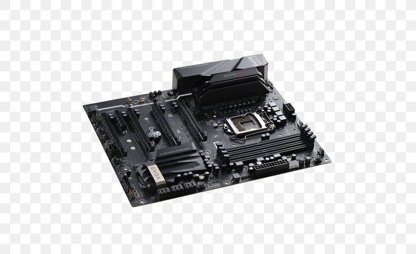 Motherboard Intel Computer Hardware LGA 1151 ATX, PNG, 500x500px, Motherboard, Atx, Central Processing Unit, Chipset, Computer Download Free