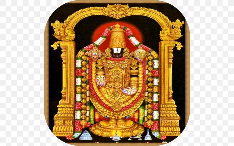 Tirumala Venkateswara Temple Tirumala Tirupati Devasthanams Lakshmi, PNG, 512x512px, Tirumala Venkateswara Temple, Aarti, Android, App Store, App Store Optimization Download Free
