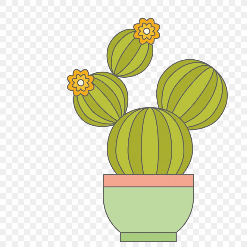 Cactaceae Cartoon, PNG, 2133x2133px, Cactaceae, Art, Bonsai, Cartoon, Chrysanthemum Download Free