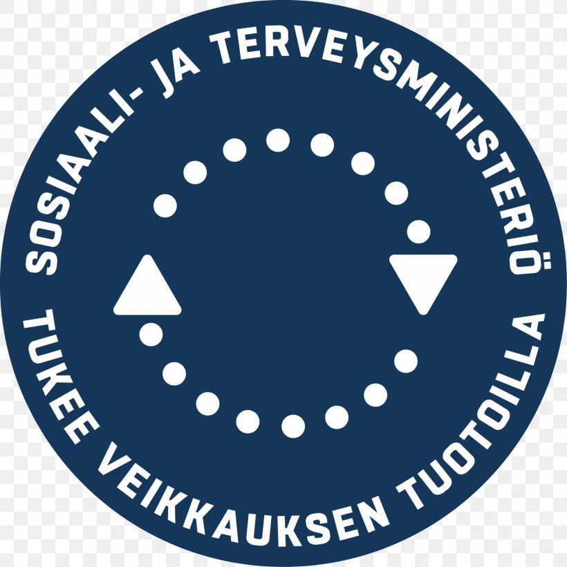 Logo Sosiaali- Ja Terveysjärjestöjen Avustuskeskus Veikkaus Ministry Of Social Affairs And Health Organization, PNG, 1730x1730px, Logo, Area, Blue, Brand, Family Download Free
