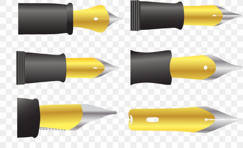 Pen Nib Euclidean Vector, PNG, 5788x3536px, Pen, Fountain Pen, Ink, Nib, Office Supplies Download Free