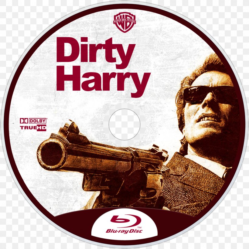 Dirty Harry Blu-ray Disc Clint Eastwood Charles 'Scorpio Killer' Davis Film, PNG, 1000x1000px, Dirty Harry, Bluray Disc, Clint Eastwood, Dvd, Enforcer Download Free