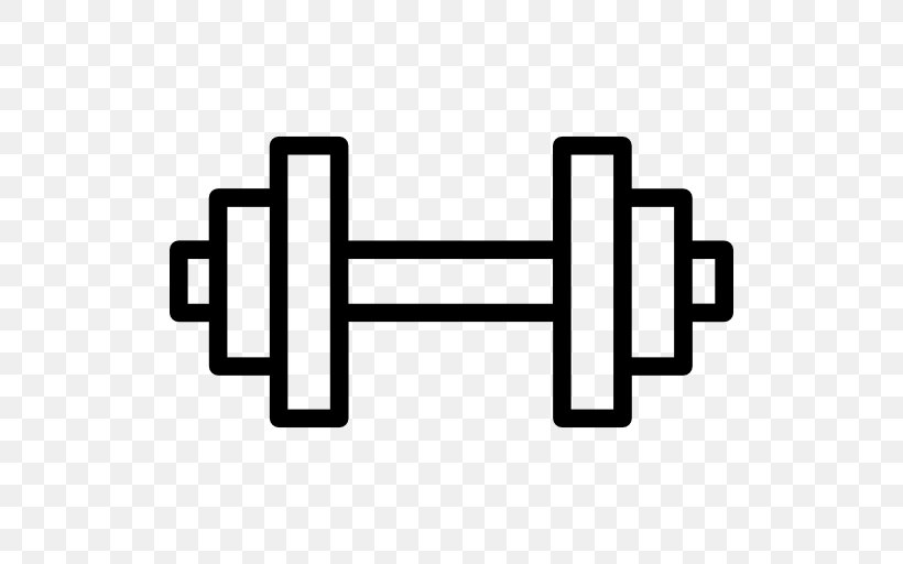 Dumbbell Fitness Centre Weight Training Exercise, PNG, 512x512px, Dumbbell, Area, Barbell, Black, Black And White Download Free