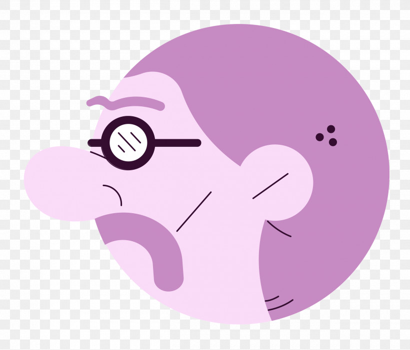 Lilac / M Lilac / M Snout Cartoon Circle, PNG, 2500x2139px, Avatar, Cartoon, Character, Circle, Lilac M Download Free