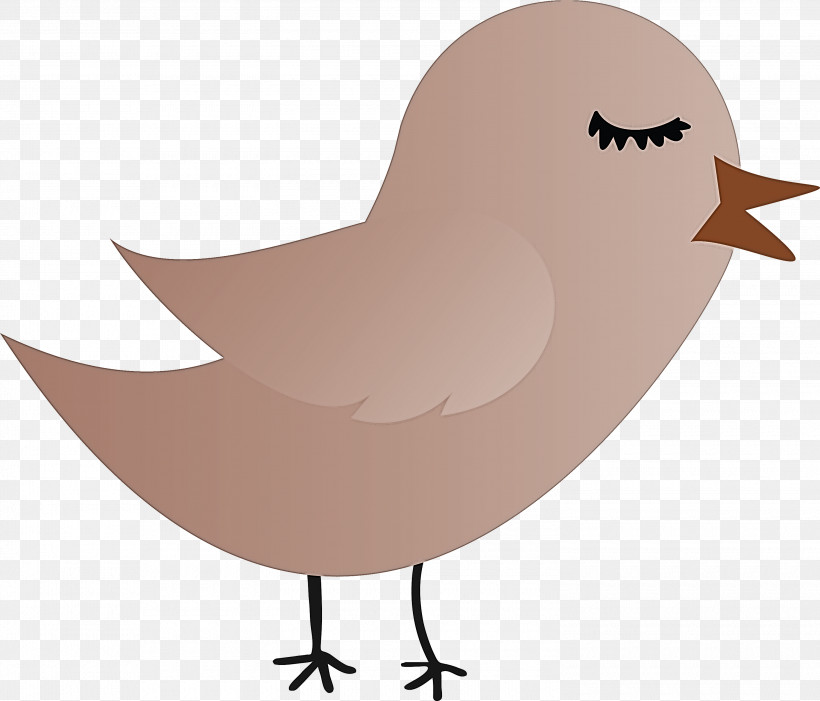 Bird Cartoon Beak Wing, PNG, 3000x2566px, Cartoon Bird, Beak, Bird, Cartoon, Cute Bird Download Free
