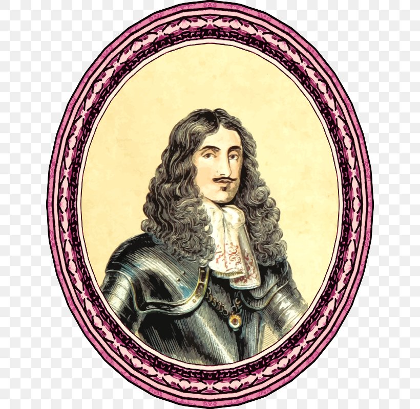 Charles II Of England Monarch Public Domain Clip Art, PNG, 640x800px, Charles Ii Of England, Charles I Of England, Copyright, Drawing, Framed Download Free