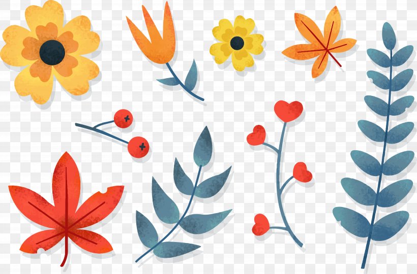 Floral Design Leaf Watercolor Painting Petal, PNG, 5308x3500px, Floral Design, Branch, Flora, Floristry, Flower Download Free