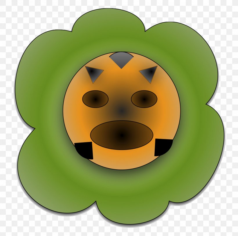 Green Snout Smiley, PNG, 1037x1029px, Green, Cartoon, Flower, Smile, Smiley Download Free