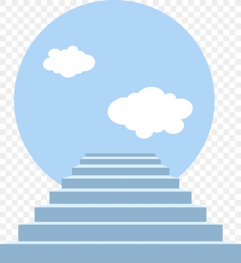 Stairs Ladder, PNG, 3146x3437px, Stairs, Area, Blue, Cloud, Daytime Download Free