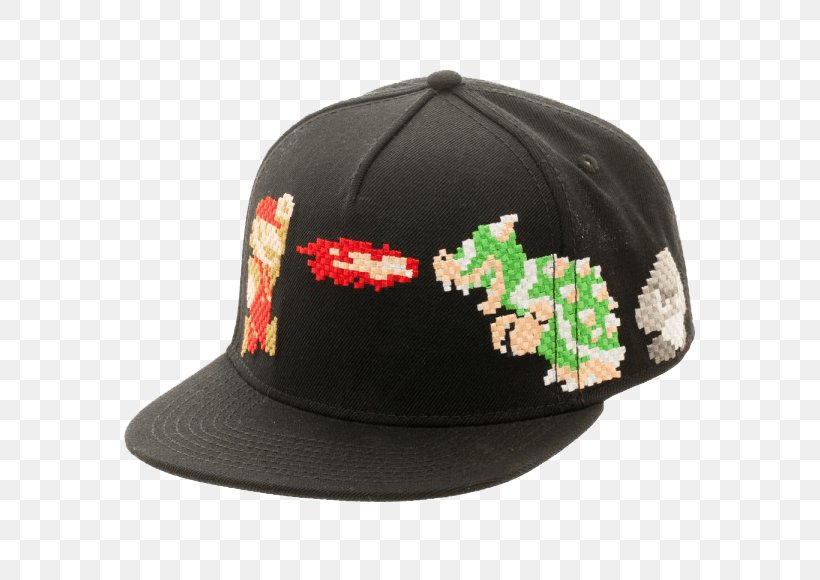 Baseball Cap Super Mario Bros. Bowser, PNG, 580x580px, Baseball Cap, Beanie, Bowser, Cap, Clothing Download Free