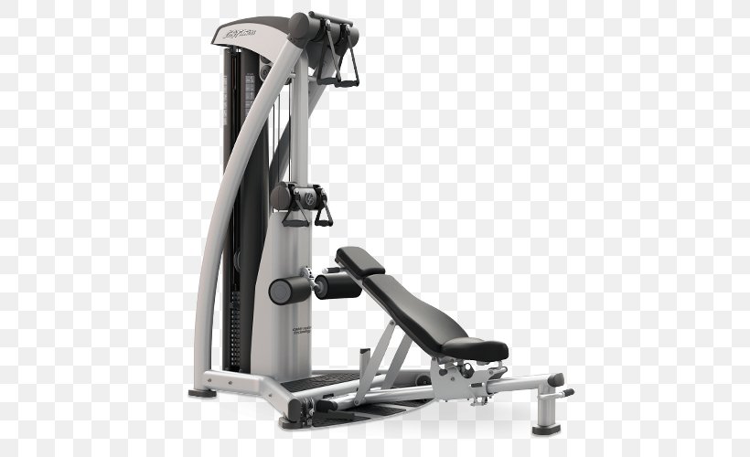 Fitness Centre Life Fitness Exercise Equipment Physical Fitness, PNG, 500x500px, Fitness Centre, Bench, Cable Machine, Elliptical Trainer, Elliptical Trainers Download Free