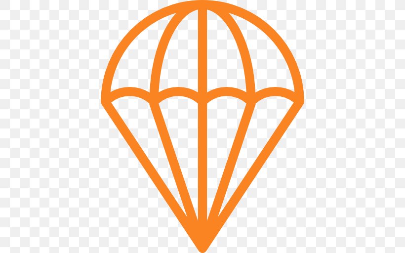 Parachuting, PNG, 512x512px, Parachuting, Area, Heart, Logo, Orange Download Free