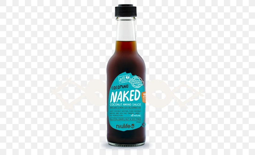 Sauce Organic Food Barbecue Vinaigrette Coconut, PNG, 500x500px, Sauce, Amino Acid, Balsamic Vinegar, Barbecue, Beer Bottle Download Free