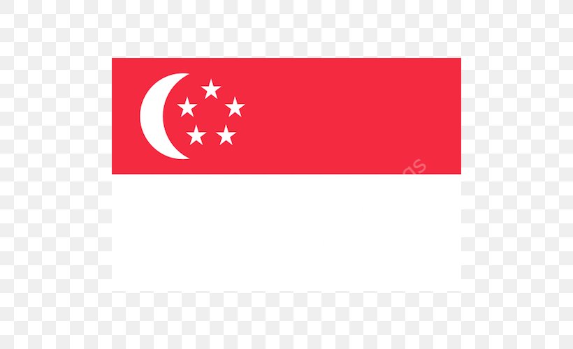 Flag Of Singapore National Flag Singaporeans, PNG, 500x500px, Singapore, Area, Banner, Flag, Flag Of Malaysia Download Free