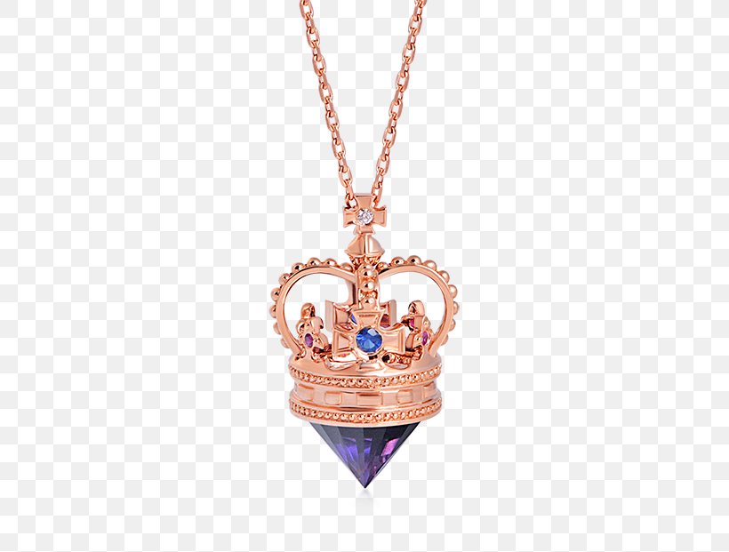 Locket Necklace Jewellery Sapphire Gold, PNG, 621x621px, Locket, Chain, Crown, Diamond, Fashion Accessory Download Free