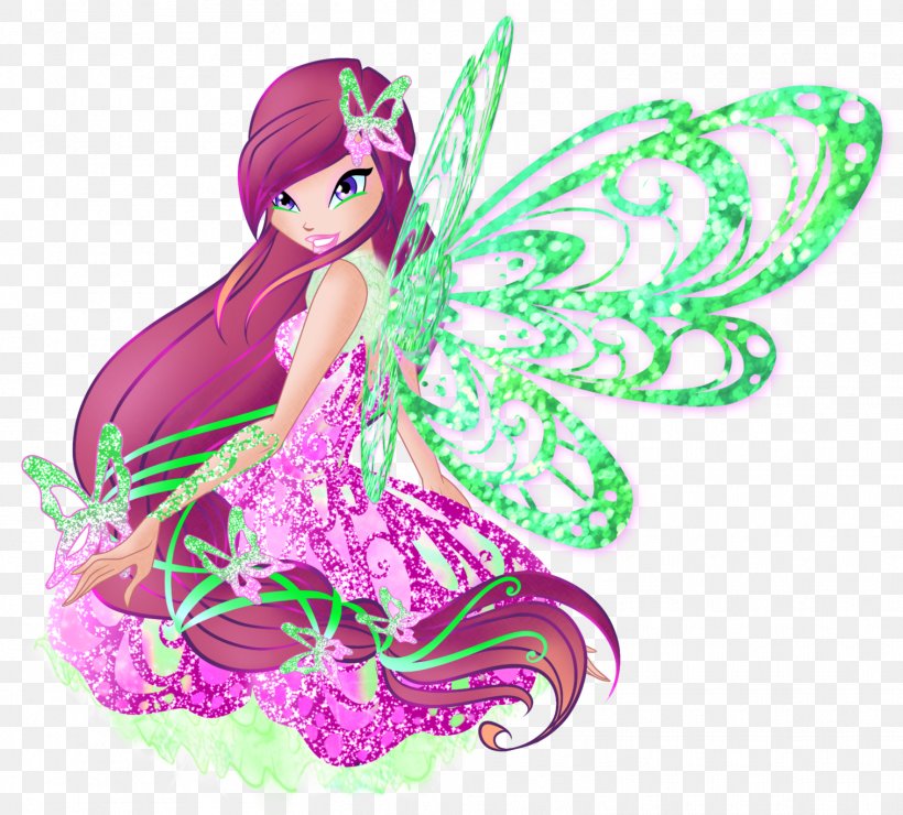 Roxy Flora Stella DeviantArt Winx Club, PNG, 1515x1368px, Watercolor, Cartoon, Flower, Frame, Heart Download Free