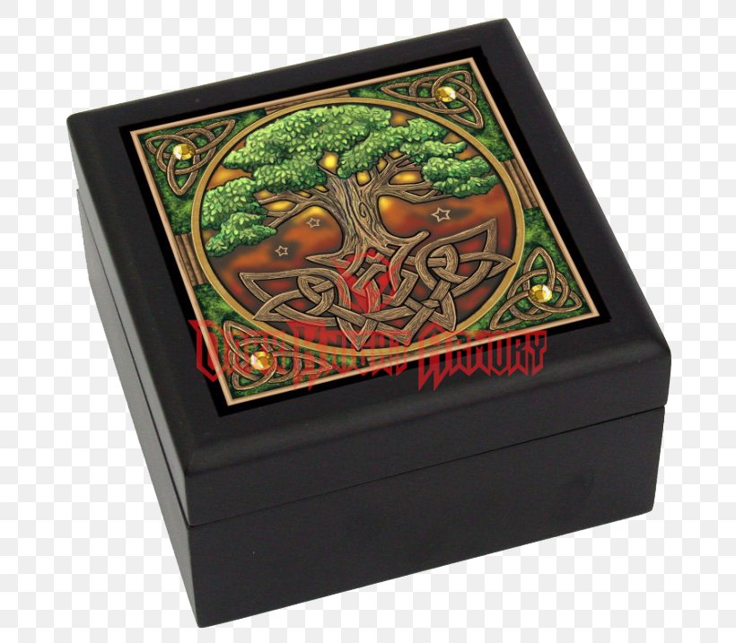 Tree Of Life Wooden Box Whispers From The Celtic Wildwood, PNG, 717x717px, Tree Of Life, Box, Casket, Celtic Sacred Trees, Gift Download Free
