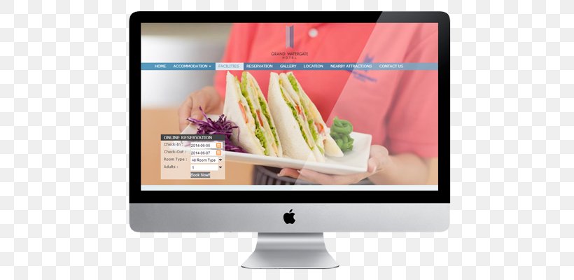 Website Responsive Web Design Cuisine Nottingham, PNG, 640x400px, Responsive Web Design, Business, Career Portfolio, Catering, Computer Monitor Download Free