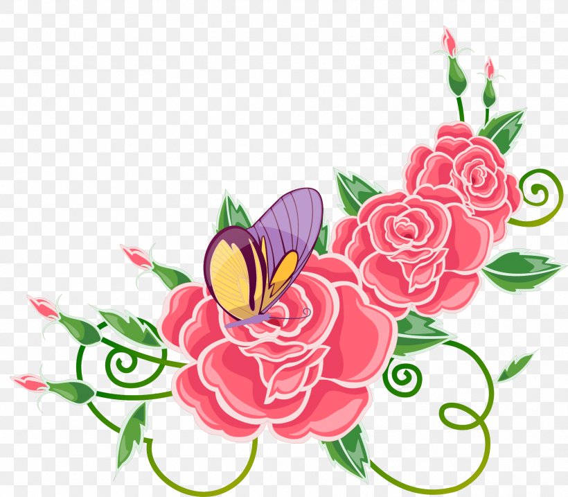 Flower Rose Clip Art, PNG, 1872x1638px, Flower, Art, Artwork, Cut Flowers, Flora Download Free