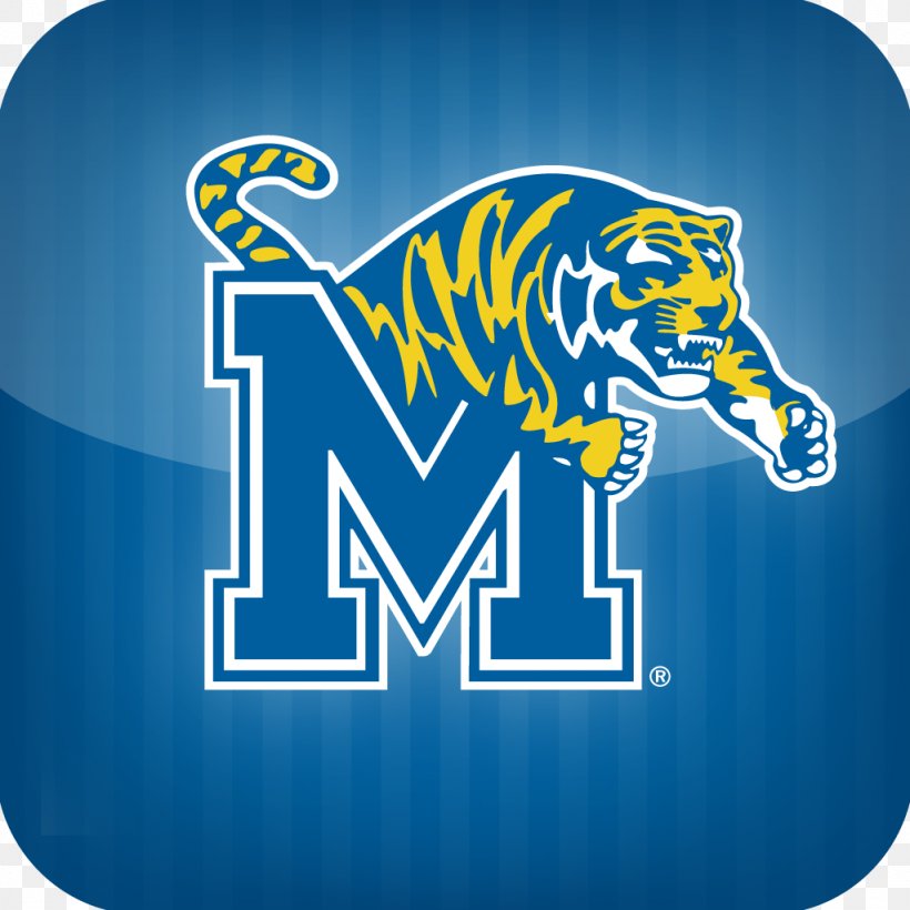 Memphis Tigers Men's Basketball Memphis Tigers Football University Of Memphis Memphis Tigers Baseball, PNG, 1024x1024px, Memphis Tigers Football, Area, Baseball, Blue, Brand Download Free