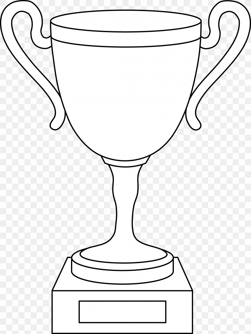 Trophy Coloring Book Award Clip Art, PNG, 4351x5791px, Trophy, Artwork, Award, Black And White, Coloring Book Download Free