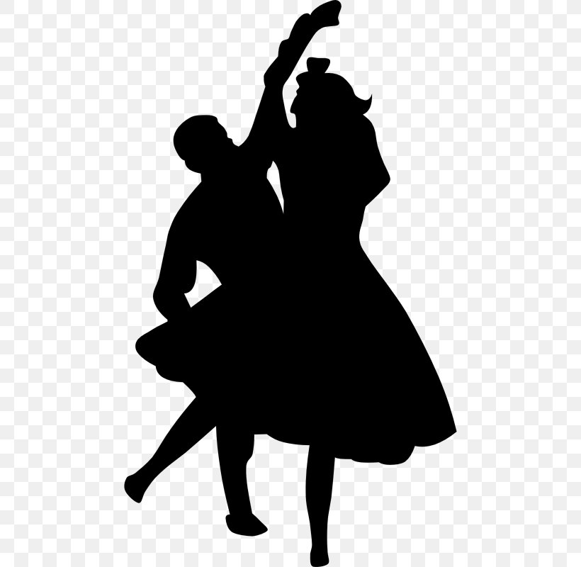 Dance Rock And Roll Swing Clip Art, PNG, 800x800px, Dance, Art, Ballroom Dance, Black And White, Dance Party Download Free